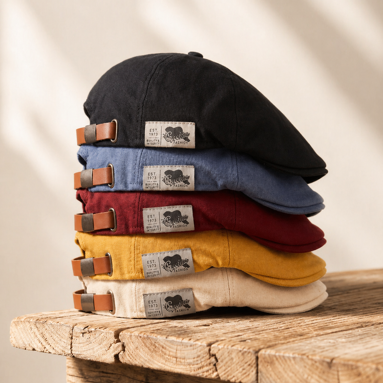 Topi Flat Cap Musim Panas