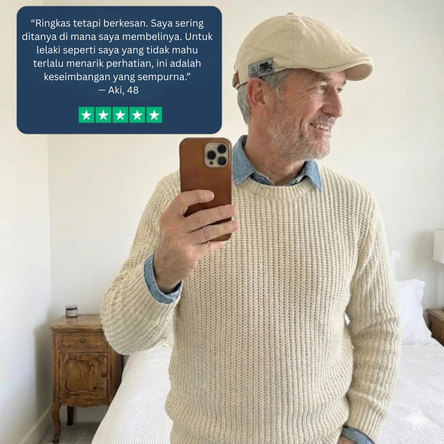 Urban Flat Cap (Edisi Low Profile)